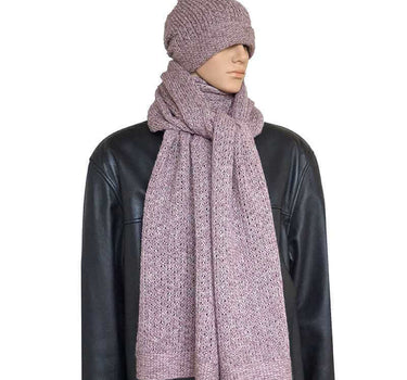 Scarf and Hat Seashell - For Men - Fashionable, Soft & Warm - Quetzal Artisan