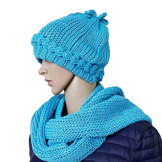Scarf and Hat Sky Blue _2