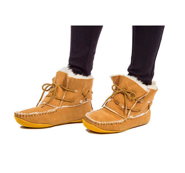 Sheepskin Boots Hiawatha - Women Indoor Boots Soft & Warm