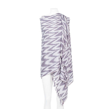 Shawl Grey Waves - Beautiful, Ecofriendly and Fair trade - Quetzal Artisan