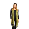 Shawl Lime Green - Pima Cotton - Beautiful and Lightweight - Quetzal Artisan