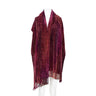 Shawl Raspberry - Organic Bamboo - Elegant and Fairtrade - Quetzal Artisan