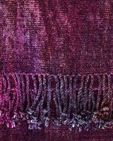 Shawl Raspberry - Organic Bamboo - Elegant and Fairtrade - Quetzal Artisan