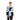 Shawl Sky Blue - Soft and Thin Pima Cotton and Bamboo Scarf - Quetzal Artisan