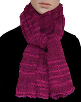 Shawl Fuchsia - Pima Cotton and Bamboo - Lovely and Versatile - Quetzal Artisan