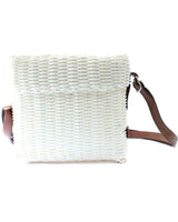 Small Bag Ivory White - Recycle Plastic - Fashionable & Fair - Quetzal Artisan