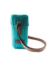 Small Bag Turquoise - Recycled Plastic - Trendy & Fairtrade - Quetzal Artisan