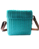 Small Bag Turquoise - Recycled Plastic - Trendy & Fairtrade - Quetzal Artisan