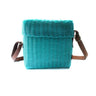 Small Bag Turquoise - Recycled Plastic - Trendy & Fairtrade - Quetzal Artisan