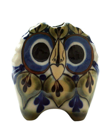 Small Owls - Stoneware - Set of 3 - Handmade and Fairtrade - Quetzal Artisan