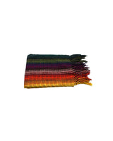 Sunset Rainbow Shawl - Mayan Design - Beautiful & Fairtrade - Quetzal Artisan