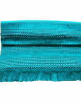 Table Runner Aquamarine - 68" x 17" - Handmade and Fairtrade - Quetzal Artisan