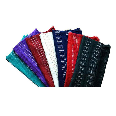 Table Runner Dark Blue - 68" x 17" - Handmade and Fairtrade - Quetzal Artisan