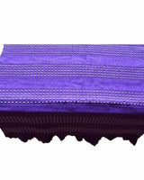 Table Runner Lilac - 68" x 17" - Handmade of Cotton and Fair - Quetzal Artisan