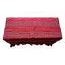 Table Runner Red Cherry - Mayan Design - 68" x 17" - Fair - Quetzal Artisan