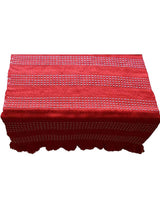 Table Runner Red Strawberry - 68" x 17" - Lovely & Fairtrade - Quetzal Artisan