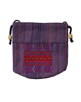 Bucket Bag Red - Handmade and Fairtrade - Quetzal Artisan