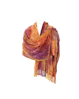 Shawl Coral Gold - Organic Bamboo - Fairtrade & Sustainable - Quetzal Artisan