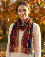 Scarf Autumn - Fairtrade Organic Bamboo Chenille Accessory - Quetzal Artisan