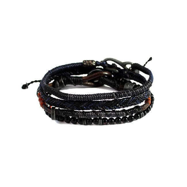 Curb-Link Bracelet for Men - Mens Chain Bracelet. Mens Jewelry - Nadin Art  Design - Personalized Jewelry