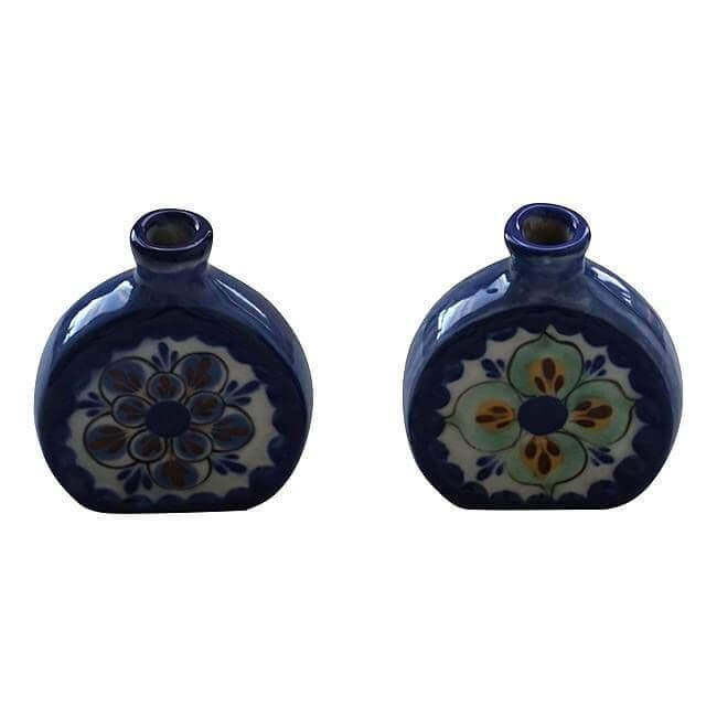 Small Flower Vases Blue