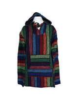 Hoodie Multicolor - One Size - Handmade and Fairtrade - Quetzal Artisan