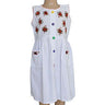 Cotton Dress Asters 10 - Size 3-4 Years - Pretty & Fairtrade - Quetzal Artisan