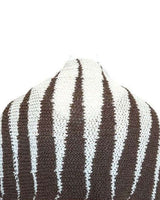 Cowl Scarf Khaki Cream - Handmade of Alpaca Wool - Quetzal Artisan